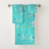 Uniek, mooi, kleurrijk, geschilderd patroon een gr bad handdoek (Insitu)