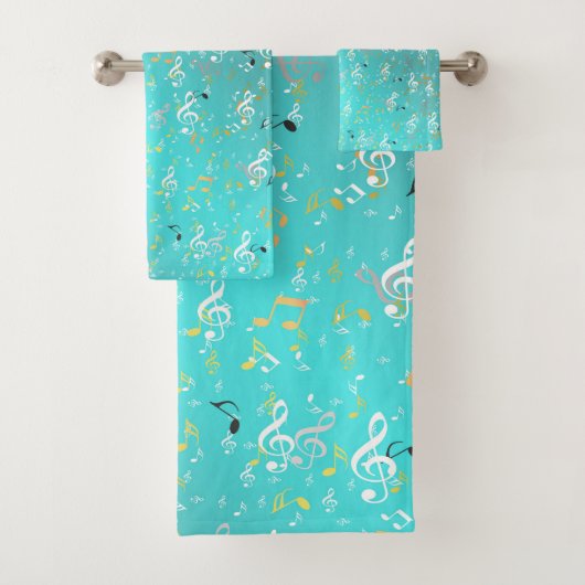 Uniek, mooi, kleurrijk, geschilderd patroon een gr bad handdoek (Insitu)