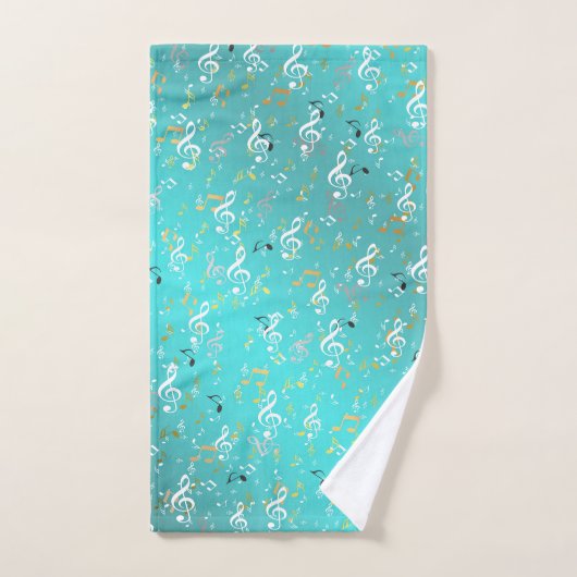 Uniek, mooi, kleurrijk, geschilderd patroon een gr bad handdoek (Handdoek)