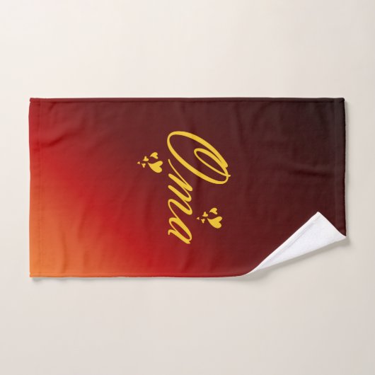 Uniek, mooi, kleurrijk, geschilderd patroon een gr bad handdoek (Handdoek)