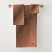 Uniek, mooi, kleurrijk, geschilderd patroon een gr bad handdoek (Insitu)