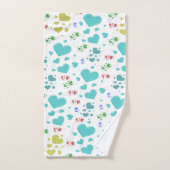 Uniek, mooi, kleurrijk, geschilderd patroon een gr bad handdoek (Handdoek)