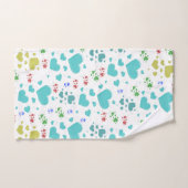 Uniek, mooi, kleurrijk, geschilderd patroon een gr bad handdoek (Handdoek)