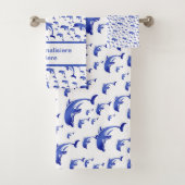 Uniek, mooi, kleurrijk, geschilderd patroon een gr bad handdoek (Insitu)