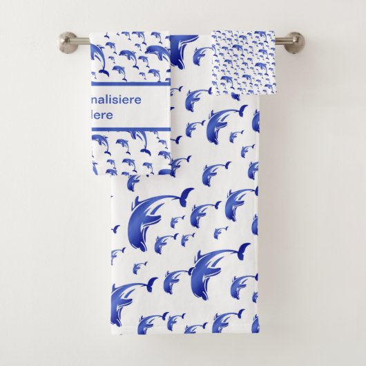 Uniek, mooi, kleurrijk, geschilderd patroon een gr bad handdoek (Insitu)