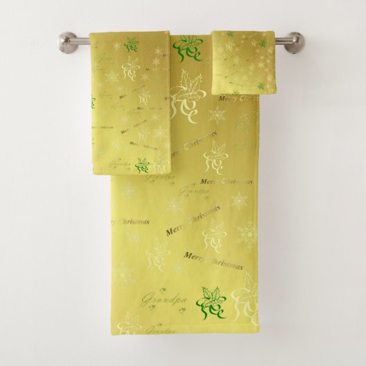 Uniek, mooi, kleurrijk, geschilderd patroon een gr bad handdoek (Insitu)