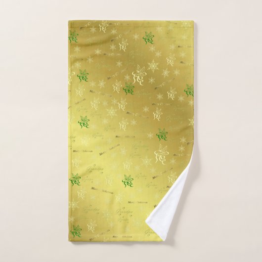 Uniek, mooi, kleurrijk, geschilderd patroon een gr bad handdoek (Handdoek)