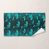 Uniek, mooi, kleurrijk, geschilderd patroon een gr bad handdoek (Handdoek)