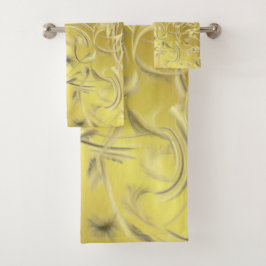 Uniek, mooi, kleurrijk, geschilderd patroon een gr bad handdoek