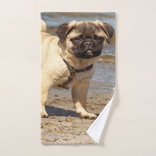 Uniek, mooi, kleurrijk, geschilderd patroon een gr bad handdoek (Handdoek)