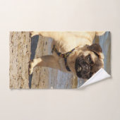 Uniek, mooi, kleurrijk, geschilderd patroon een gr bad handdoek (Handdoek)