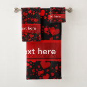 Uniek, mooi, kleurrijk, geschilderd patroon een gr bad handdoek (Insitu)