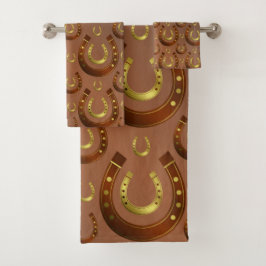 Uniek, mooi, kleurrijk, geschilderd patroon een gr bad handdoek