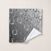 Uniek, mooi, kleurrijk, geschilderd patroon een gr bad handdoek (Wasdoekje)