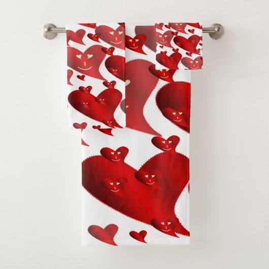 Uniek, mooi, kleurrijk, geschilderd patroon een gr bad handdoek (Insitu)