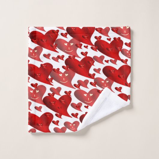 Uniek, mooi, kleurrijk, geschilderd patroon een gr bad handdoek (Wasdoekje)