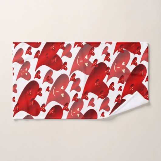 Uniek, mooi, kleurrijk, geschilderd patroon een gr bad handdoek (Handdoek)