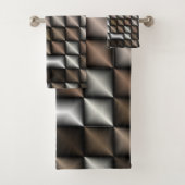 Uniek, mooi, kleurrijk, geschilderd patroon een gr bad handdoek (Insitu)