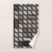 Uniek, mooi, kleurrijk, geschilderd patroon een gr bad handdoek (Handdoek)