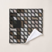 Uniek, mooi, kleurrijk, geschilderd patroon een gr bad handdoek (Wasdoekje)