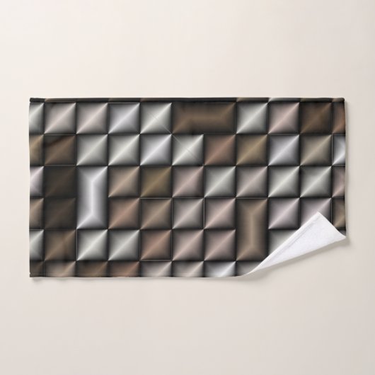 Uniek, mooi, kleurrijk, geschilderd patroon een gr bad handdoek (Handdoek)