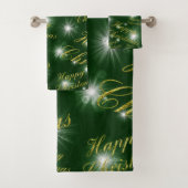 Uniek, mooi, kleurrijk, geschilderd patroon een gr bad handdoek (Insitu)