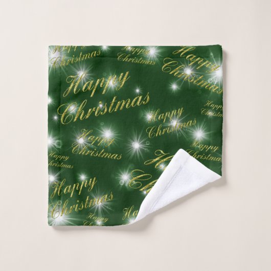 Uniek, mooi, kleurrijk, geschilderd patroon een gr bad handdoek (Wasdoekje)