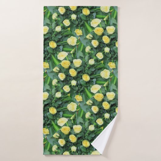 Uniek, mooi, kleurrijk, geschilderd patroon een gr bad handdoek (Badhanddoek)