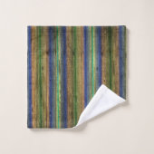 Uniek, mooi, kleurrijk, geschilderd patroon een gr bad handdoek (Wasdoekje)