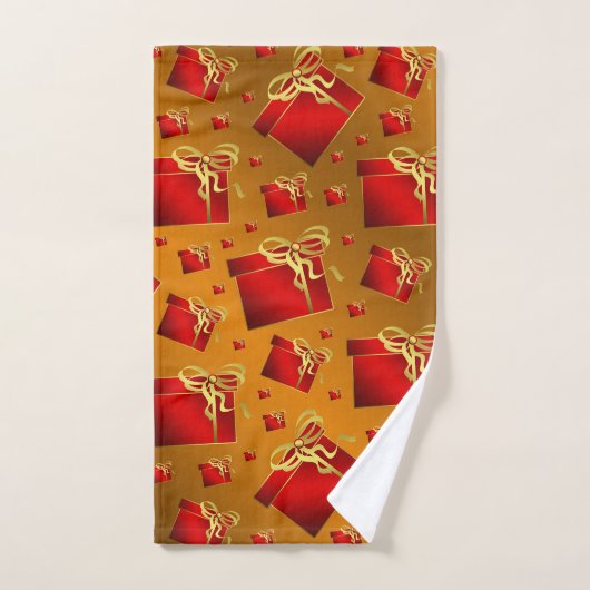 Uniek, mooi, kleurrijk, geschilderd patroon een gr bad handdoek (Handdoek)