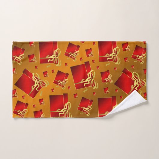 Uniek, mooi, kleurrijk, geschilderd patroon een gr bad handdoek (Handdoek)