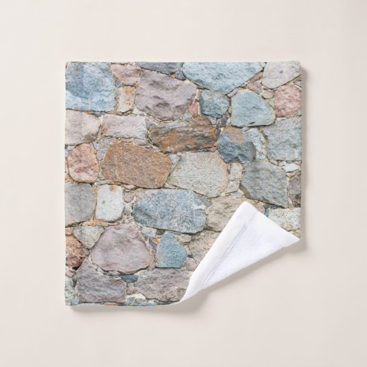 Uniek, mooi, kleurrijk, geschilderd patroon een gr bad handdoek (Wasdoekje)