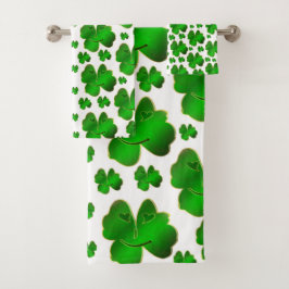 Uniek, mooi, kleurrijk, geschilderd patroon een gr bad handdoek