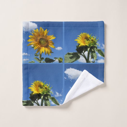 Uniek, mooi, kleurrijk, geschilderd patroon een gr bad handdoek (Wasdoekje)