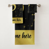 Uniek, mooi, kleurrijk, geschilderd patroon een gr bad handdoek (Insitu)