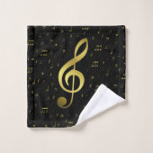 Uniek, mooi, kleurrijk, geschilderd patroon een gr bad handdoek (Wasdoekje)