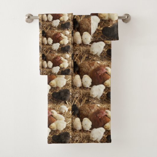 Uniek, mooi, kleurrijk, geschilderd patroon een gr bad handdoek (Insitu)