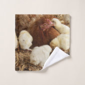 Uniek, mooi, kleurrijk, geschilderd patroon een gr bad handdoek (Wasdoekje)