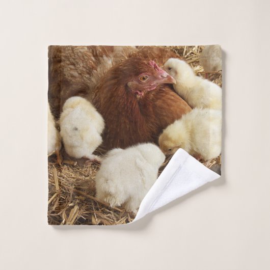 Uniek, mooi, kleurrijk, geschilderd patroon een gr bad handdoek (Wasdoekje)