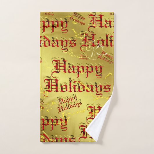 Uniek, mooi, kleurrijk, geschilderd patroon een gr bad handdoek (Handdoek)