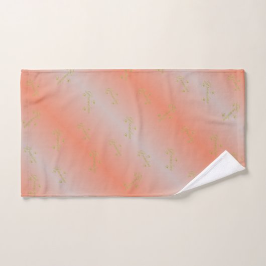 Uniek, mooi, kleurrijk, geschilderd patroon een gr bad handdoek (Handdoek)