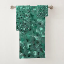 Uniek, mooi, kleurrijk, geschilderd patroon een gr bad handdoek