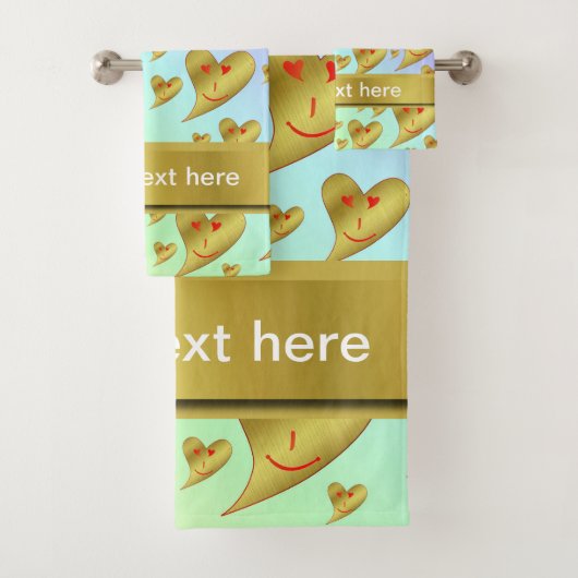 Uniek, mooi, kleurrijk, geschilderd patroon een gr bad handdoek (Insitu)