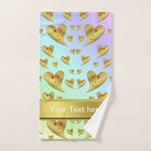 Uniek, mooi, kleurrijk, geschilderd patroon een gr bad handdoek (Handdoek)