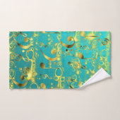 Uniek, mooi, kleurrijk, geschilderd patroon een gr bad handdoek (Handdoek)