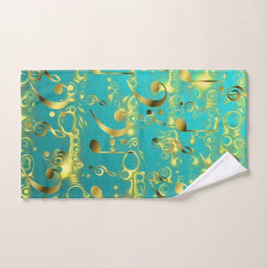 Uniek, mooi, kleurrijk, geschilderd patroon een gr bad handdoek (Handdoek)