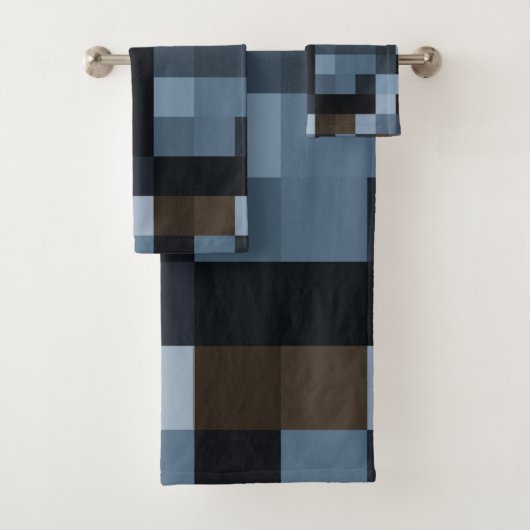 Uniek, mooi, kleurrijk, geschilderd patroon een gr bad handdoek (Insitu)