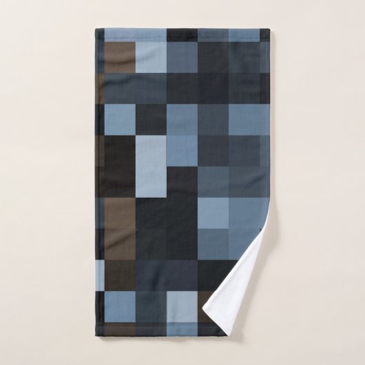 Uniek, mooi, kleurrijk, geschilderd patroon een gr bad handdoek (Handdoek)