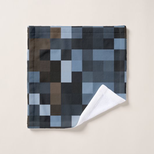 Uniek, mooi, kleurrijk, geschilderd patroon een gr bad handdoek (Wasdoekje)