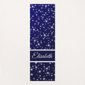 Uniek, mooi, kleurrijk, geschilderd patroon een gr yogamat (Voorkant)